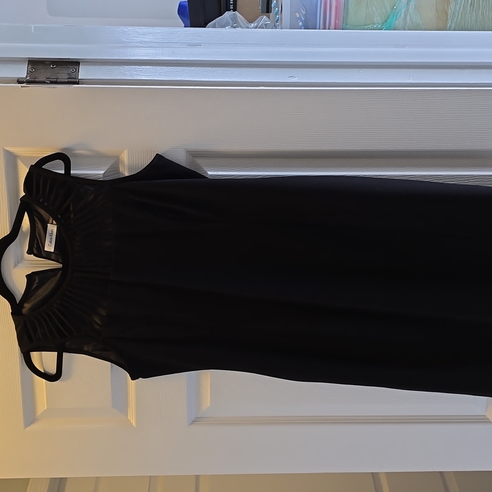 Black cocktail dress